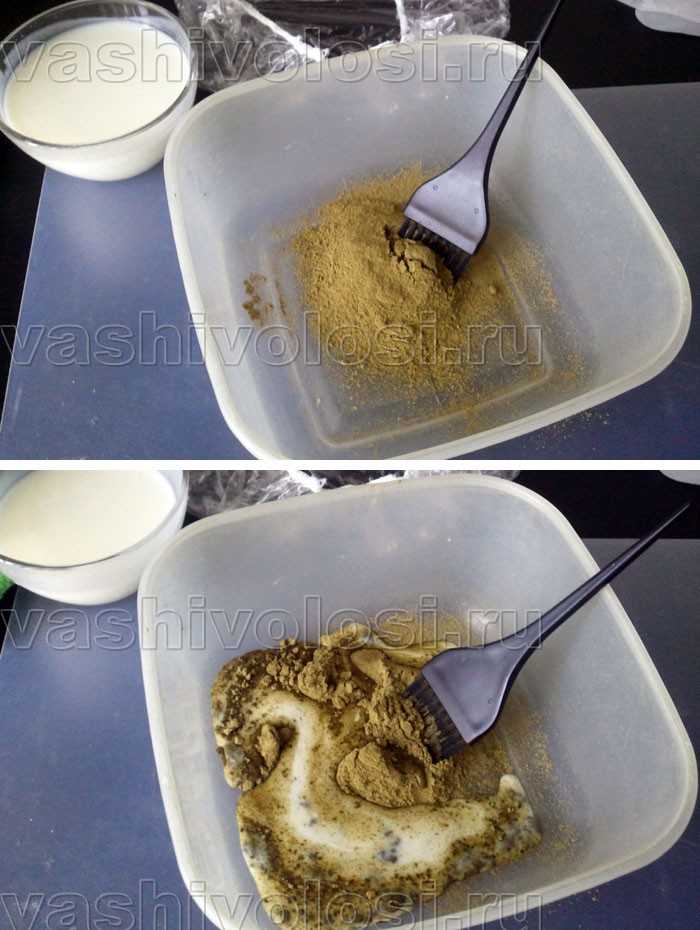 Хна на кефире Хна на кефире