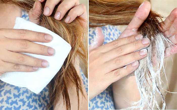 Как удалить вазелин с волос в домашних условиях