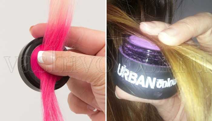 Как пользоваться мелками для волос