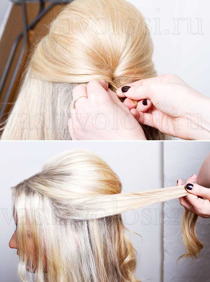 Как сделать начес на волосах