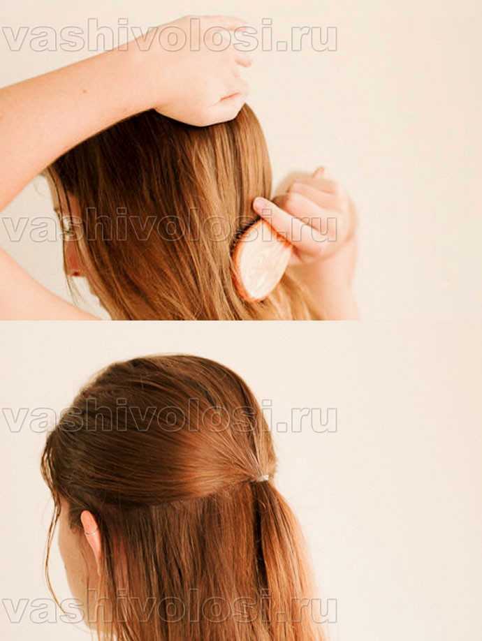 Как сделать пучок из волос