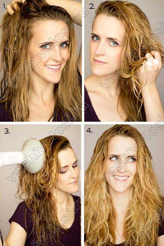 Как укладывать волосы диффузором