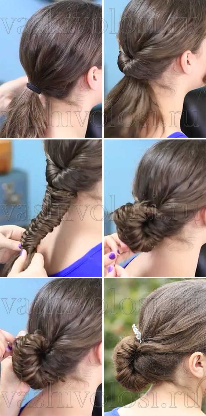 Необычные косы на длинные волосы
