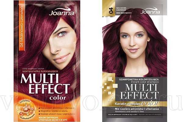 оттеночный шампунь Joanna “Multi Effect Color”
