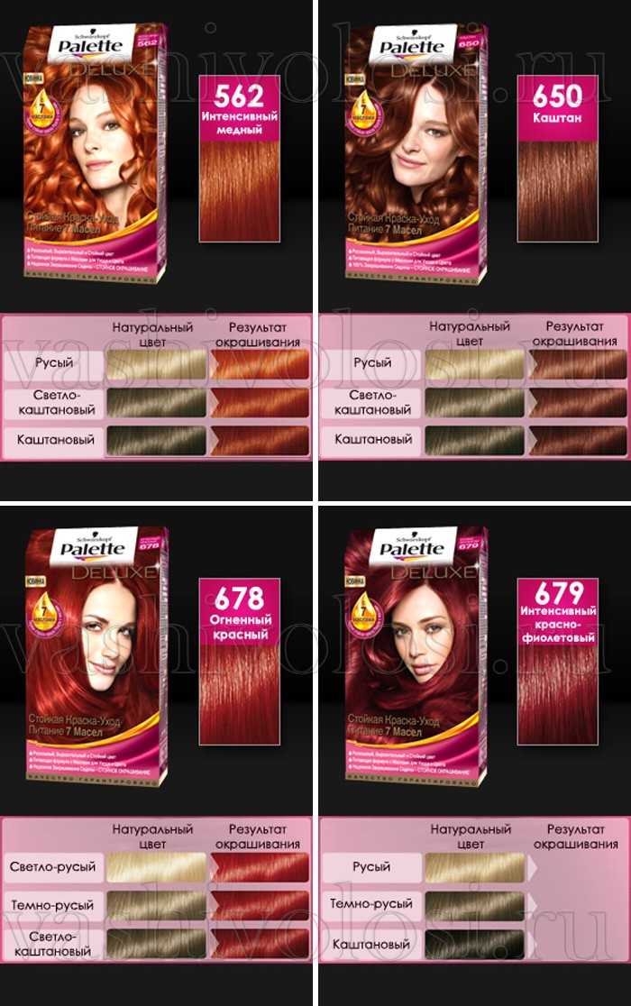 Краска для волос palette 755